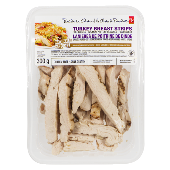 President&#39;s Choice Turkey Breast Strips