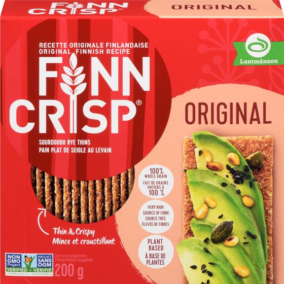 Finn Crisp Crispbread, Original Rye
