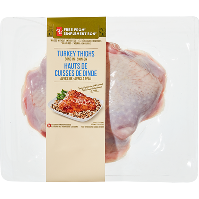 President&#39;s Choice Free From Turkey Thighs