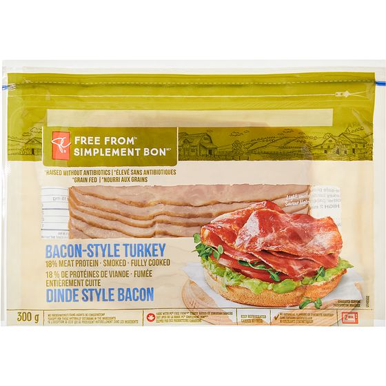 President&#39;s Choice Free From Bacon Style Turkey