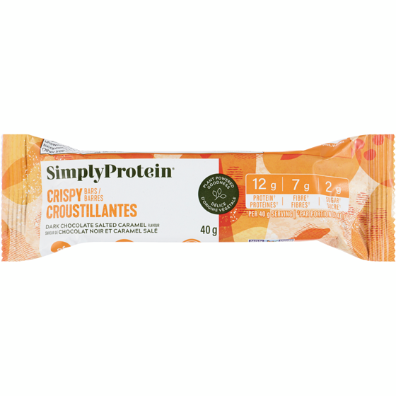 Simply Protein Snack Bar Dark Chocolate Salted Caramel Flavour