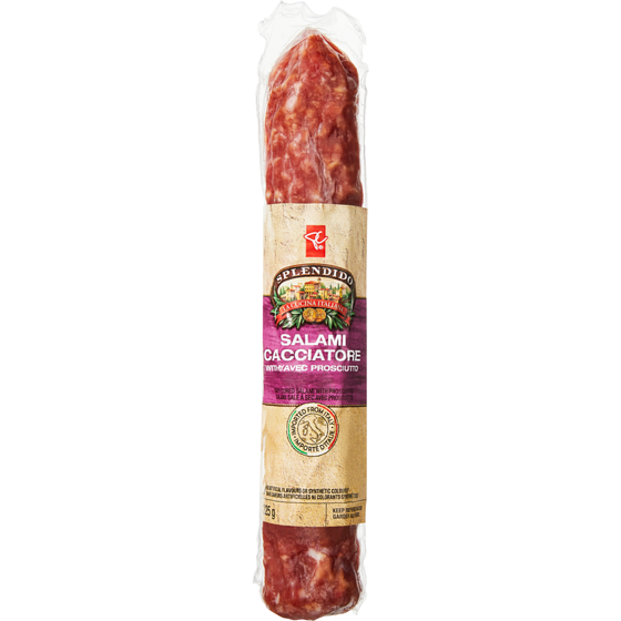 PC Splendido Splendido Dry-Cured Salami Cacciatore with Prosciutto