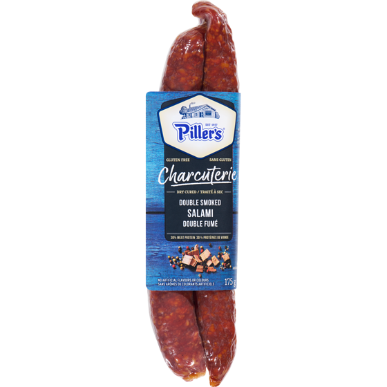 Pillers Charcuterie Double Smoked Salami Dry Cured