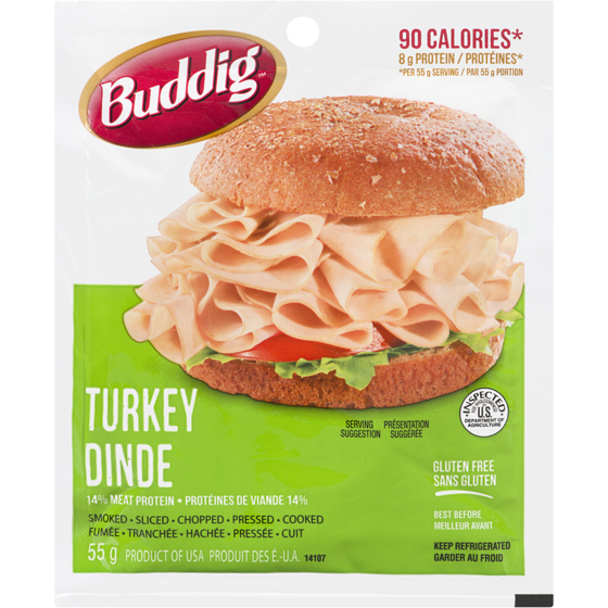 Carl Buddig Turkey, Sliced