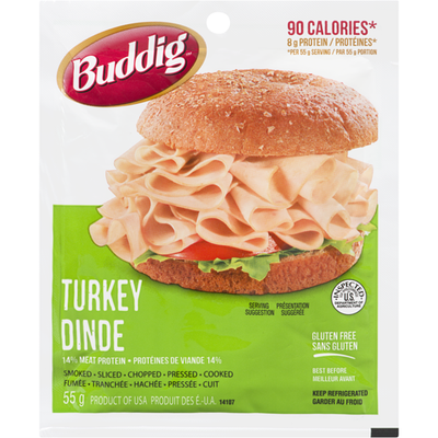Carl Buddig Turkey, Sliced