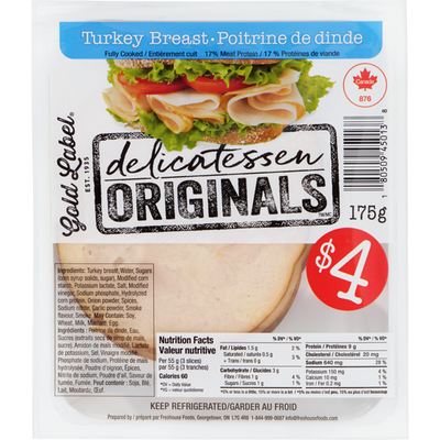 Gold Label Delicatessen Originals Turkey Breast