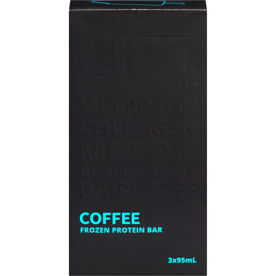 LIFT BAR Frozen Protein Bar Coffee