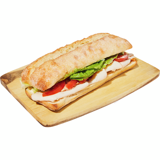 Turkey BLT Sandwich on Ciabatta