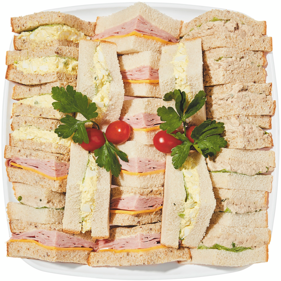 24hr Notice Required - Classic Tea Sandwich Platter