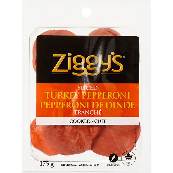 Ziggy&#39;s Sliced Turkey Pepperoni