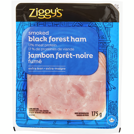 Ziggy&#39;s Smoked Black Forest Ham Slices