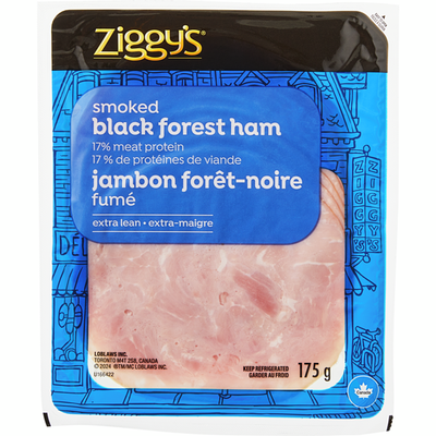 Ziggy&#39;s Smoked Black Forest Ham Slices
