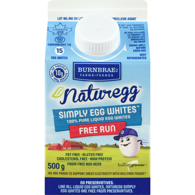 Burnbrae Farms Naturegg Free Run Egg Whites
