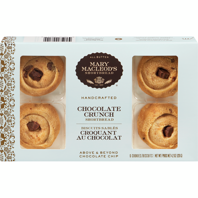 Mary Macleod&#39;s Short Bread Cookies Chocolate Crunch Shortbread