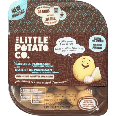 The Little Potato Company Oven Ready Garlic &amp; Parmesan, Plant-Based