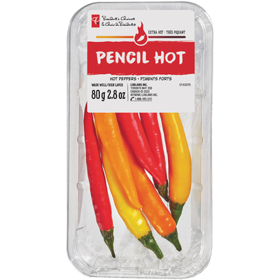 Pencil Hot Hot Peppers