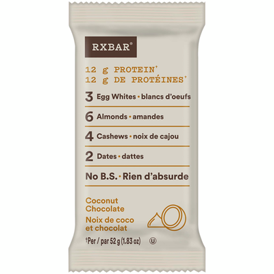 12 G. Protein Bar Coconut Chocolate
