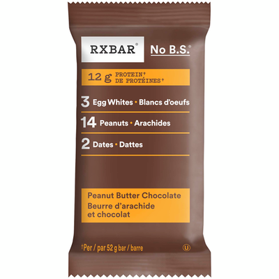 12 G. Protein Bar Peanut Butter Chocolate