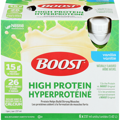 Boost High Protein Vanilla Meal Replacement Drink