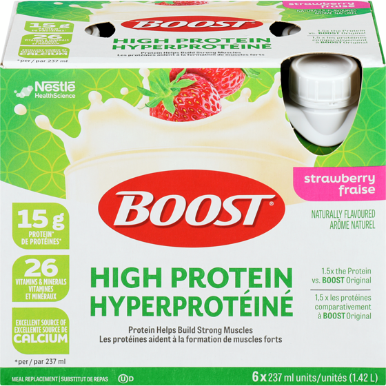 Boost High Protein Strawberry Meal Replacement Drink