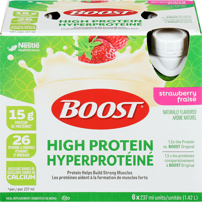 Boost High Protein Strawberry Meal Replacement Drink