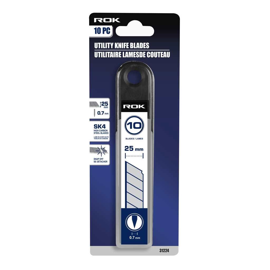 10 PC 25mm Utility Blades