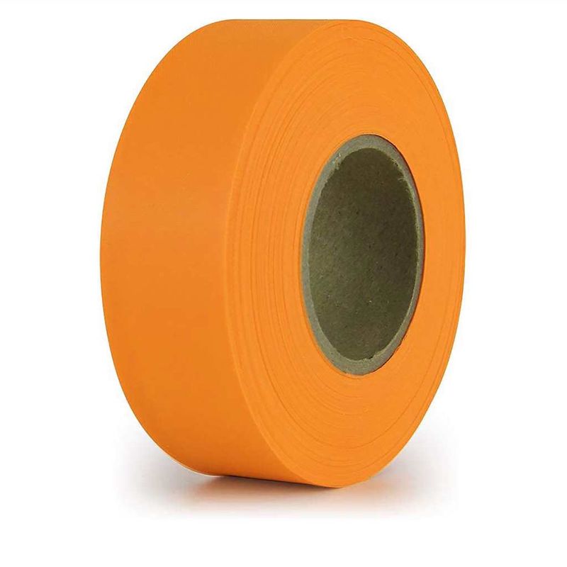 1&quot; x 200&#39; Flagging Tape - Orange