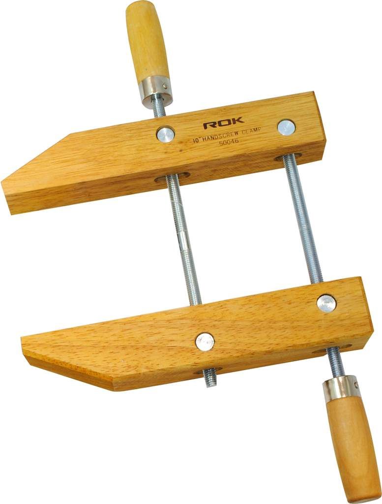10&quot; Wooden Handscrew Clamp