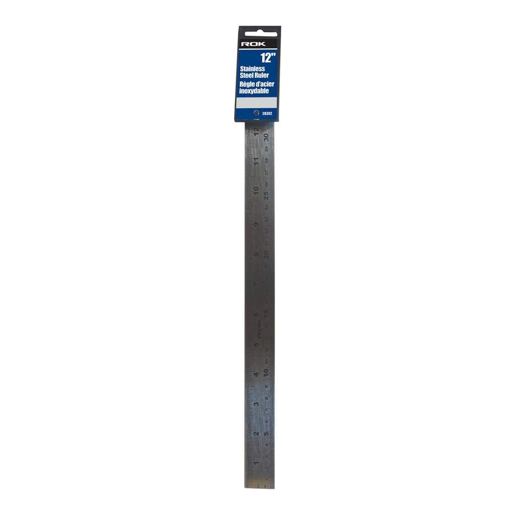 12&quot; (300 MM) Stainless Steel Ruler