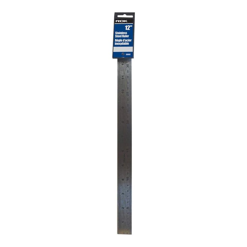 12&quot; (300 MM) Stainless Steel Ruler