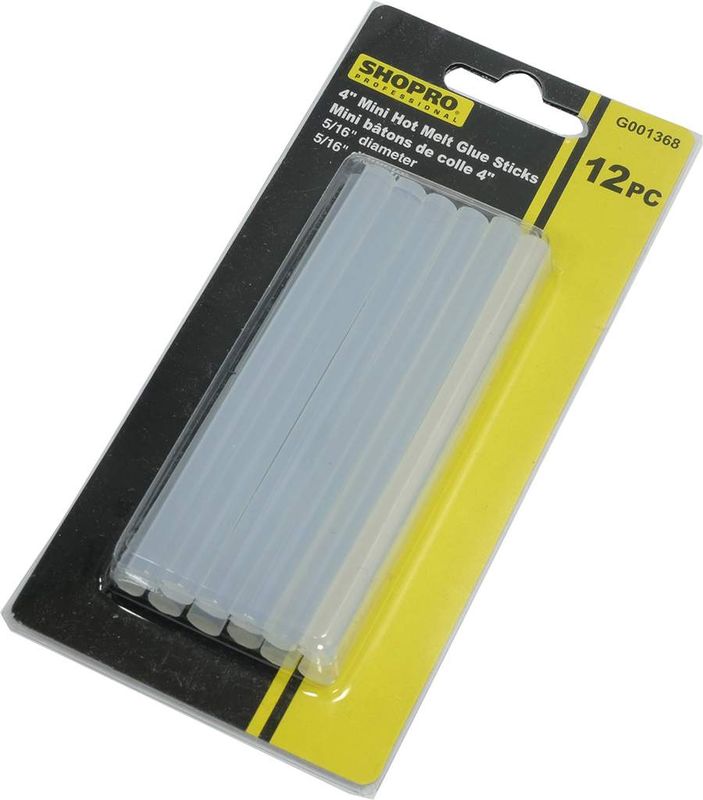 12 PC 4&quot; Hot Melt Mini Glue Sticks