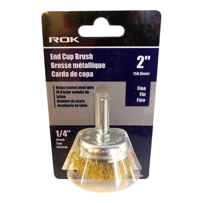 2&quot; Brass End Cup Brush - Fine