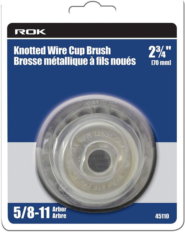 2-3/4&quot; Knotted Wire Cup Brush