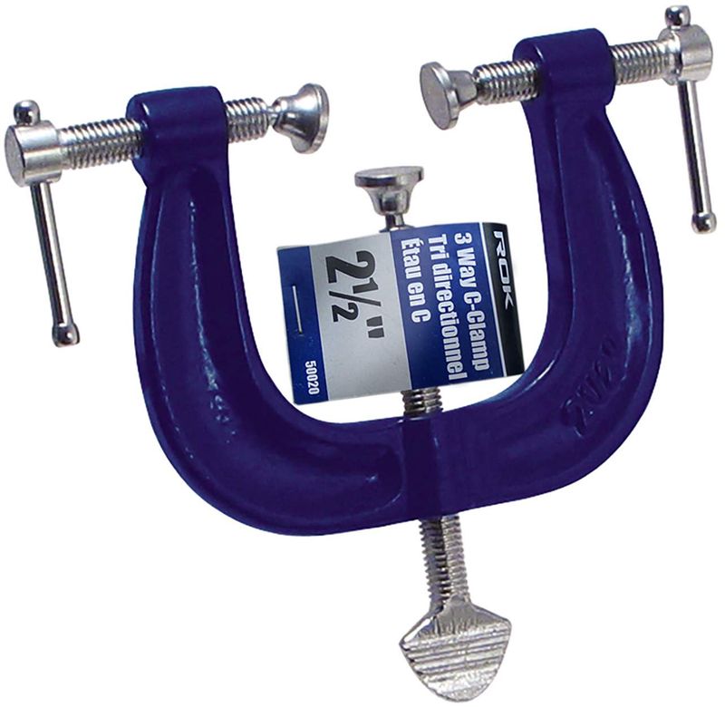 2-1/2&quot; 3-Way C-Clamp
