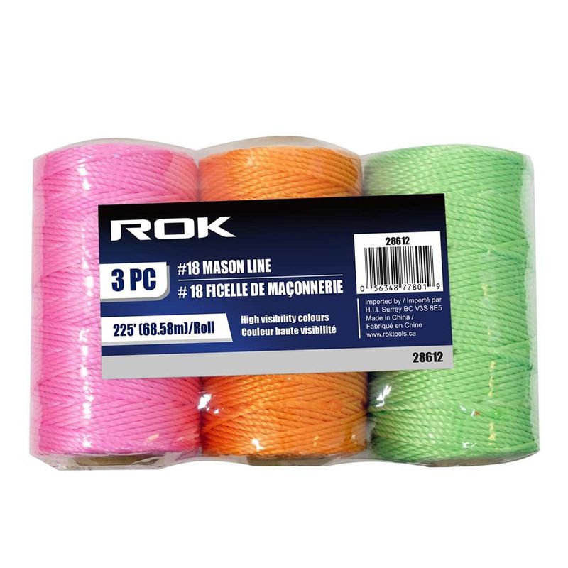 3 PC #18 Mason Reel