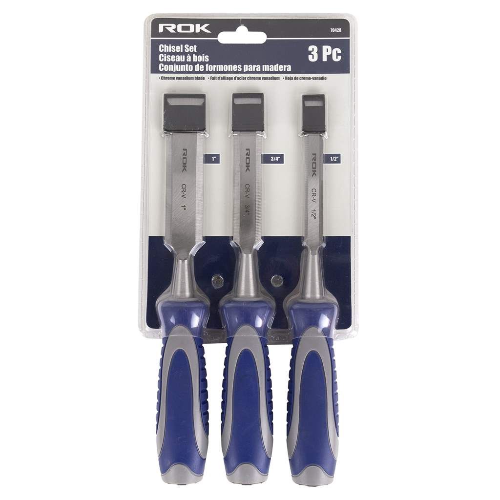 3 PC Chisel Set