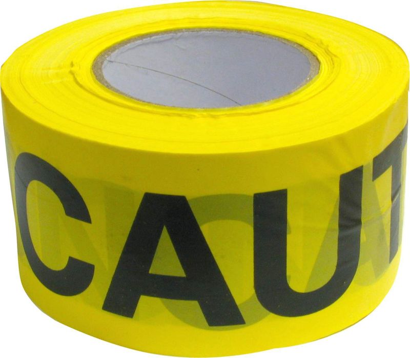3&quot; x 300&#39; Barricade Tape - CAUTION