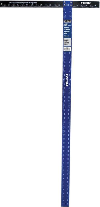 3/16&quot; x 48&quot; Professional Drywall T-Square
