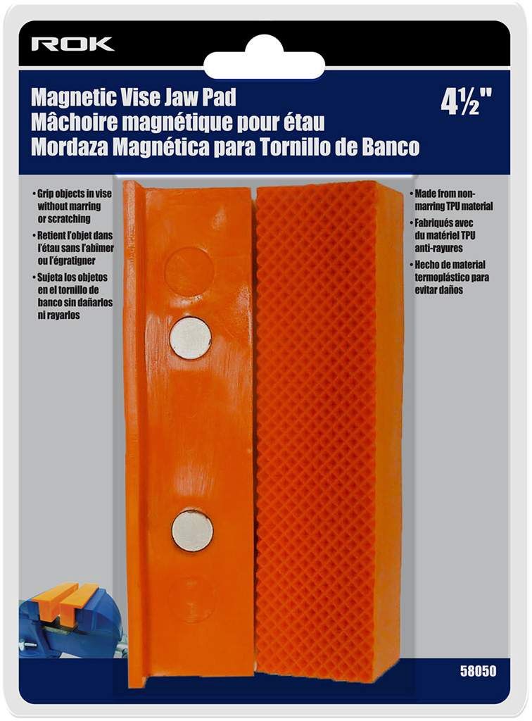 4-1/2&quot; Magnetic Vise Jaw Pads