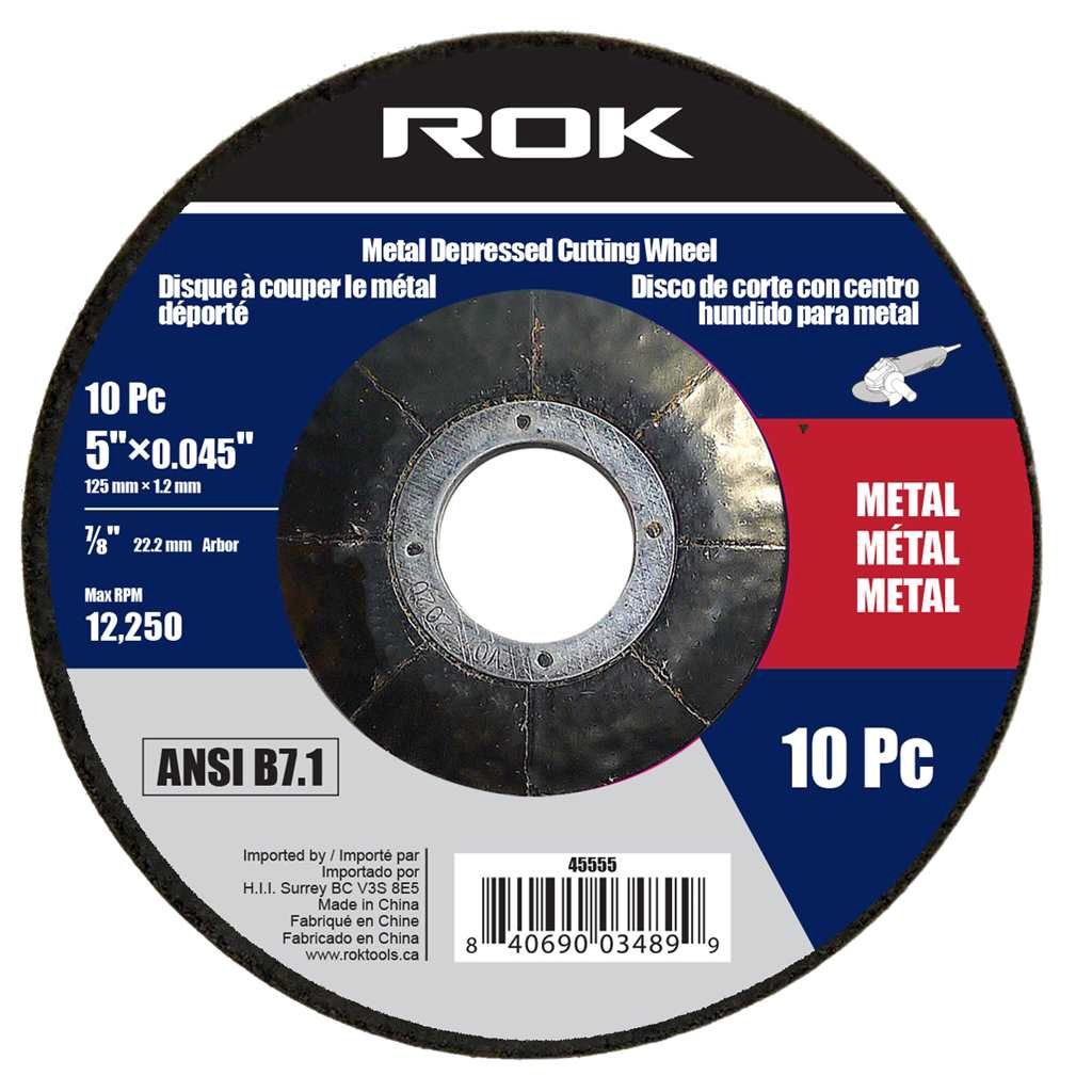 4-1/2&quot; x 0.045&quot; Metal Cut-off Wheel - Flat