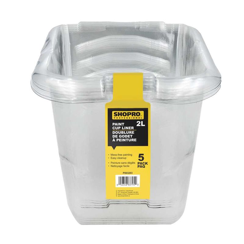 5 PC 2L Paint Cup Liner
