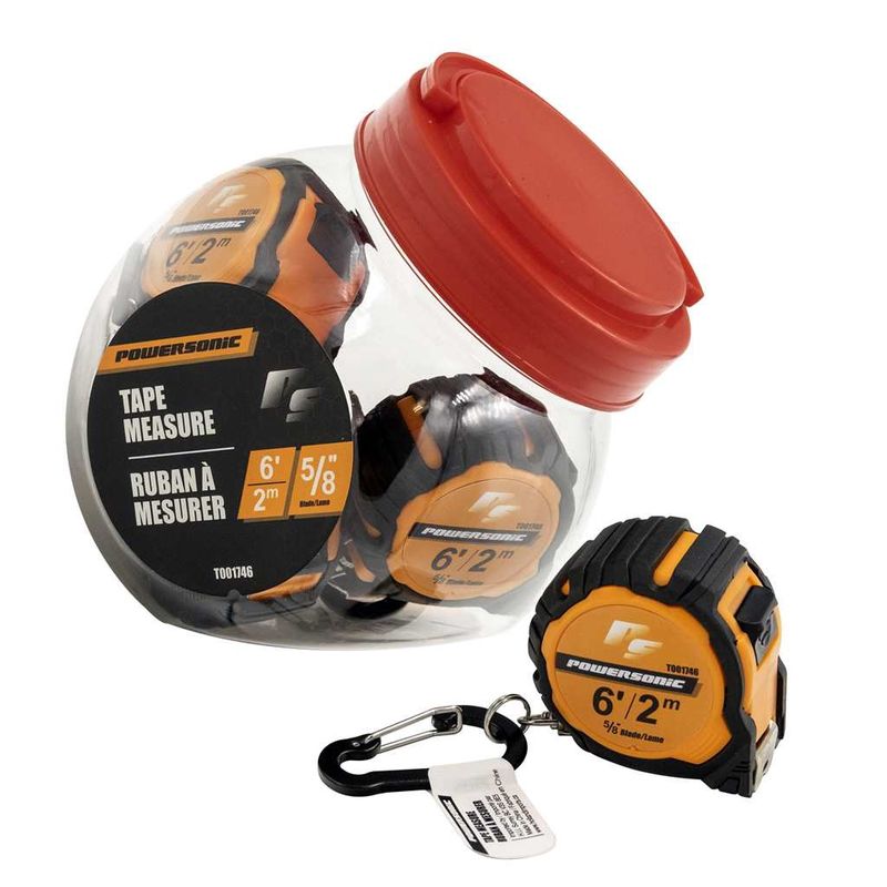 5/8&quot; x 6&#39;/2M Tape Measure