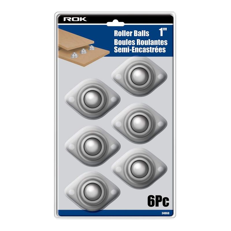 6 PC 1&quot; Roller Balls