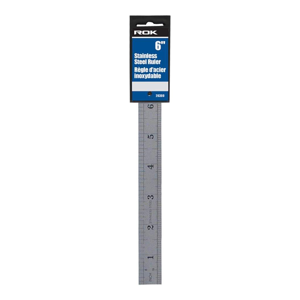 6&quot; (150 MM) Stainless Steel Ruler