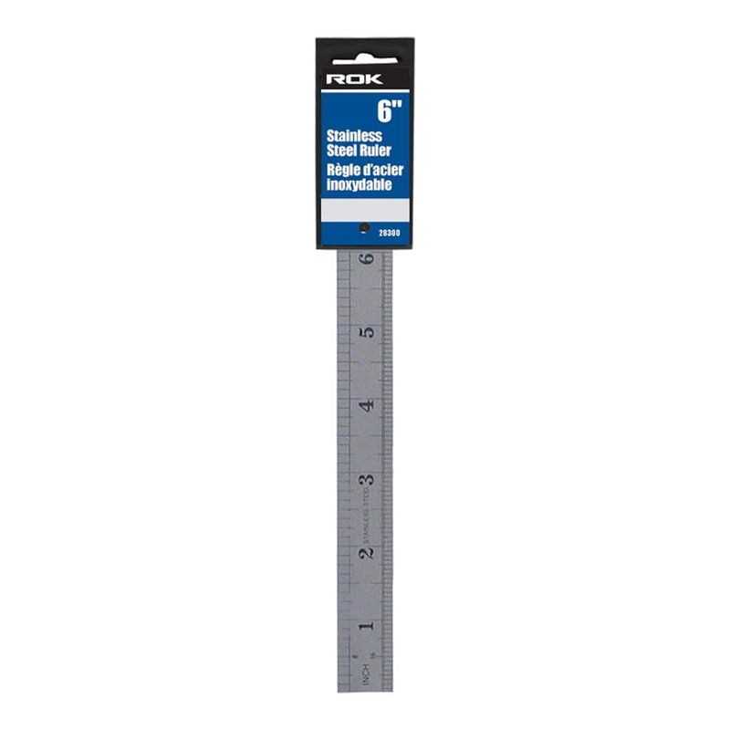 6&quot; (150 MM) Stainless Steel Ruler