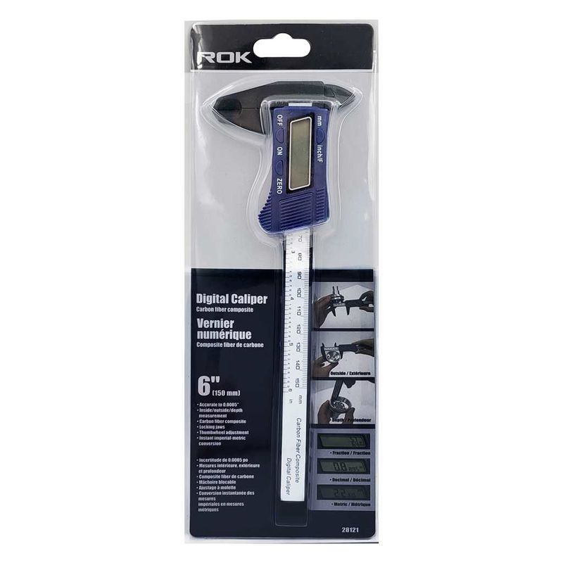 6&quot; Digital Caliper - Carbon Fiber