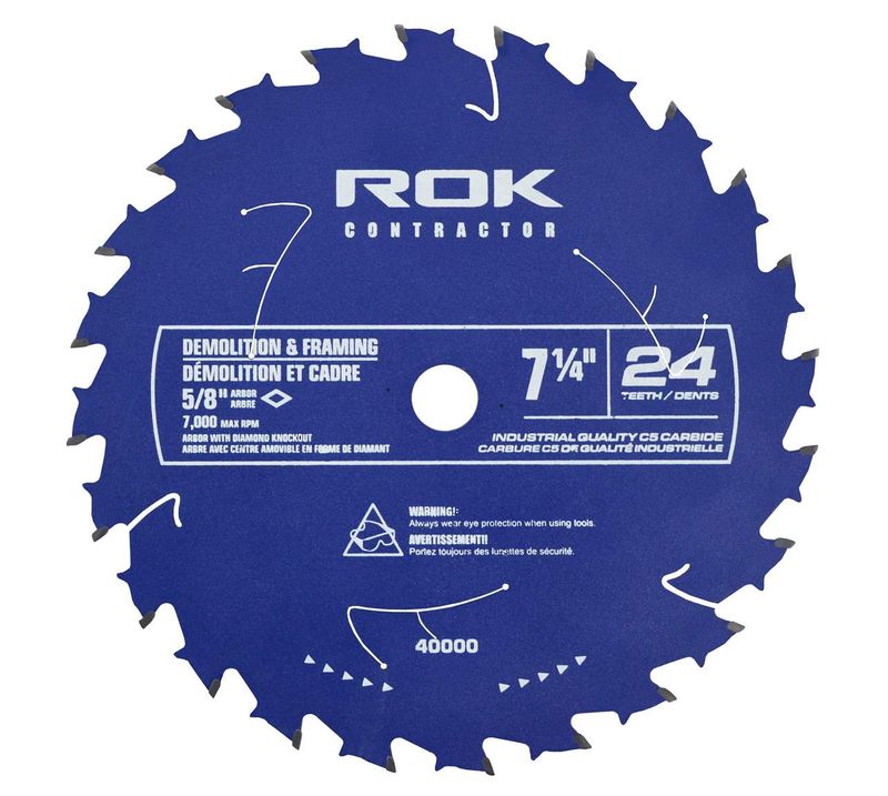 7-1/4&quot; x 24T Demolition Saw Blade