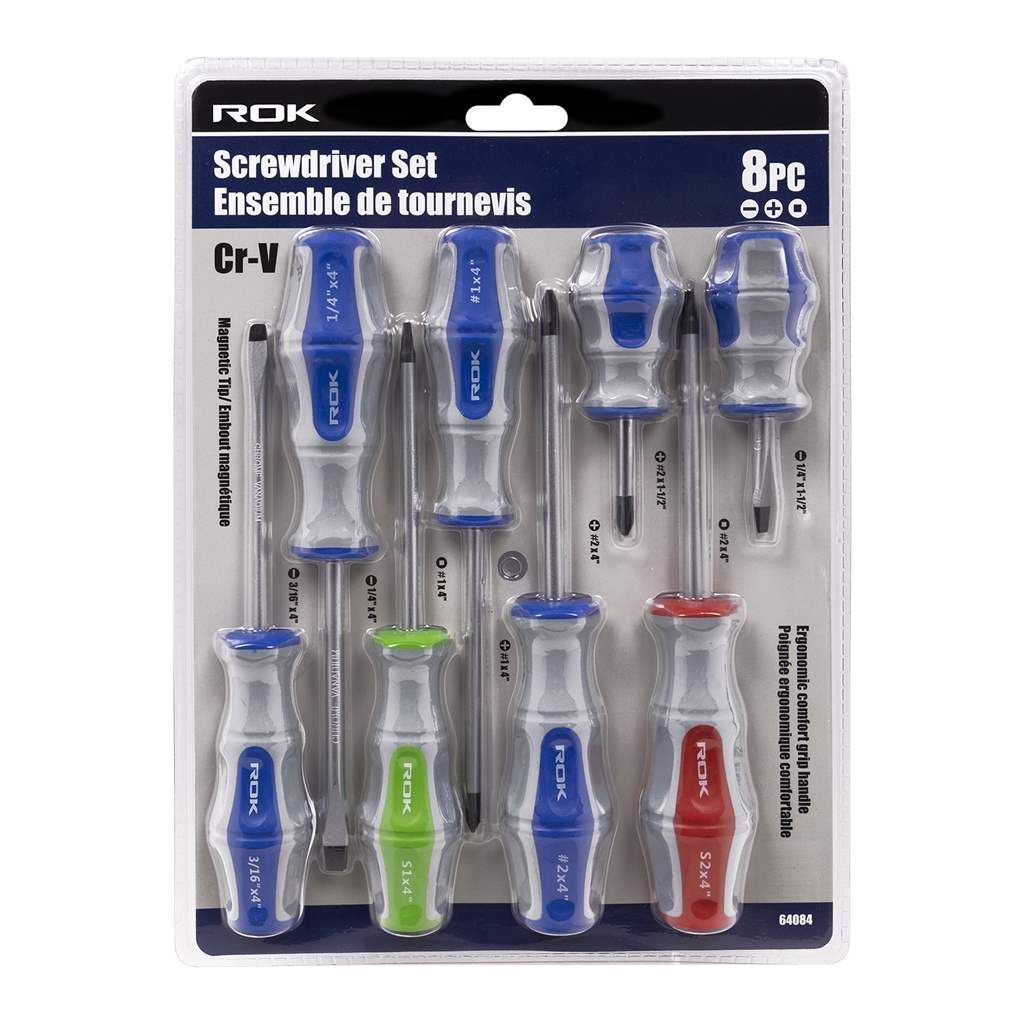 8 PC Screwdriver Set