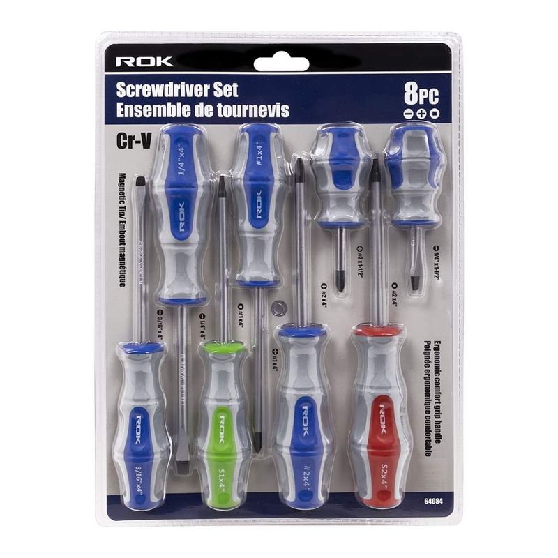 8 PC Screwdriver Set