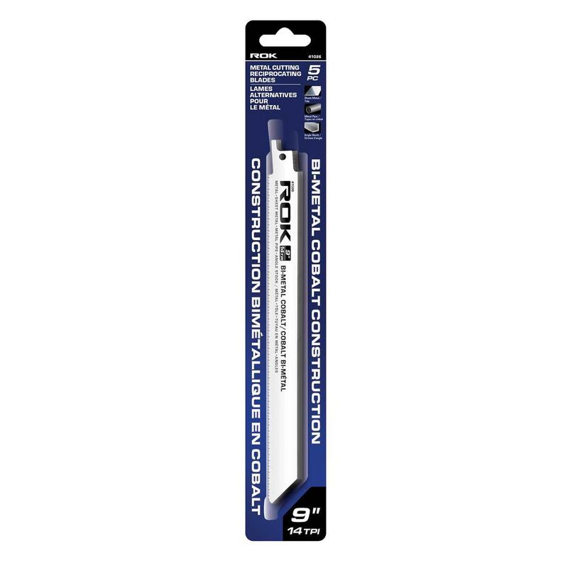 9&quot; 5  Metal Cutting Reciprocating Blades
